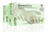 Перчатки латексные неопудренные, текстурированные по всей поверхности, ароматизированы зеленой мятой GREEN MINT